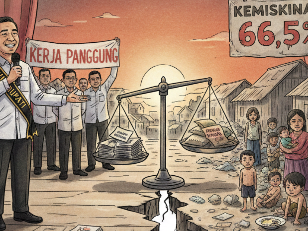 Kemiskinan 66,5 Persen Bupati & SKPD Diuji Antara Kerja Nyata atau Kerja Panggung