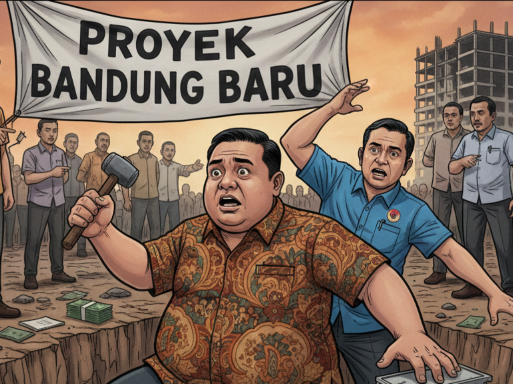 Wawakot Bandung Kena Kasus, Ketua NasDem Ikut Nyusruk, Proyeknya Kemana?