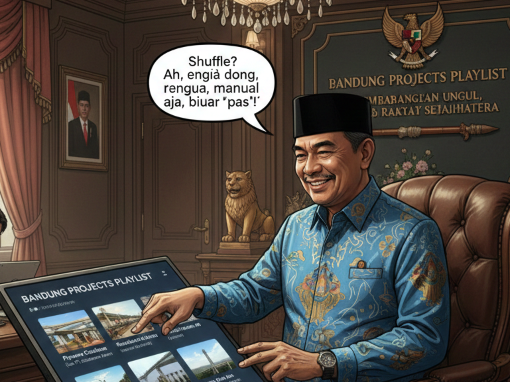 Modus Korupsi Ala Pejabat Bandung Ngatur Paket Proyek Kayak Playlist Spotify