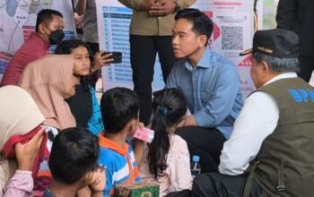 Gibran kunjungi korban bencana sumatra