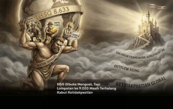 HSG Dibuka Menguat, Tapi Lompatan ke 9.000 Masih Terhalang Kabut Ketidakpastian locusonline featured image