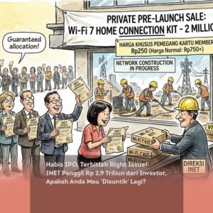 Habis IPO, Terbitlah Right Issue INET Panggil Rp 2,9 Triliun dari Investor, Apakah Anda Mau Disuntik Lagi locusonline featured image