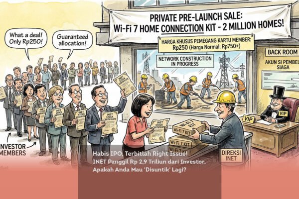 Habis IPO, Terbitlah Right Issue INET Panggil Rp 2,9 Triliun dari Investor, Apakah Anda Mau Disuntik Lagi locusonline featured image