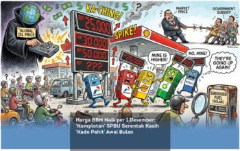 Harga BBM Naik per 1 Desember. Komplotan SPBU Serentak Kasih Kado Pahit Awal Bulan locusonline featured image