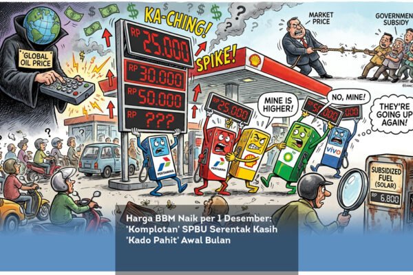 Harga BBM Naik per 1 Desember. Komplotan SPBU Serentak Kasih Kado Pahit Awal Bulan locusonline featured image