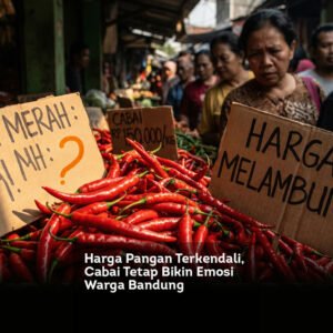 Harga Pangan Terkendali, Cabai Tetap Bikin Emosi Warga Bandung locusonline featured image