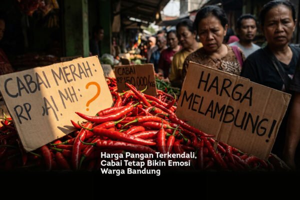 Harga Pangan Terkendali, Cabai Tetap Bikin Emosi Warga Bandung locusonline featured image