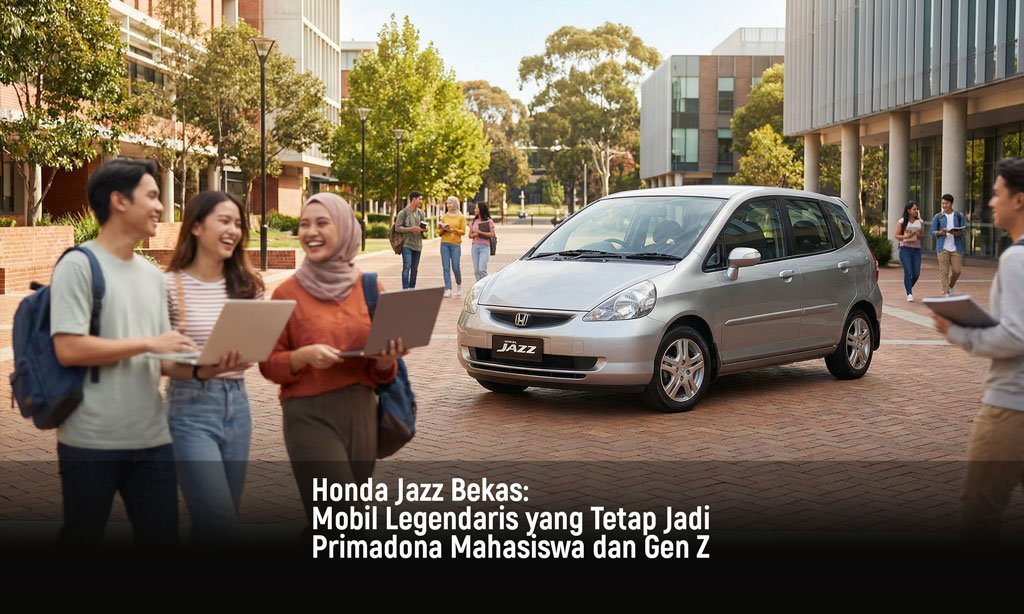 Honda Jazz Bekas, Mobil Legendaris yang Tetap Jadi Primadona Mahasiswa dan Gen Z featured images ruangkosong