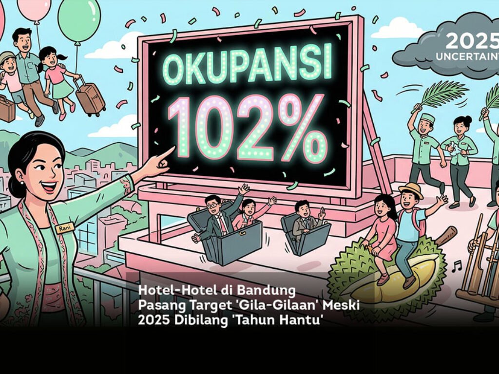 Hotel-Hotel di Bandung Pasang Target ‘Gila-Gilaan’ Meski 2025 Dibilang ‘Tahun Hantu’
