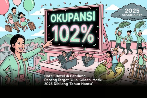 Hotel-Hotel di Bandung Pasang Target ‘Gila-Gilaan’ Meski 2025 Dibilang ‘Tahun Hantu’