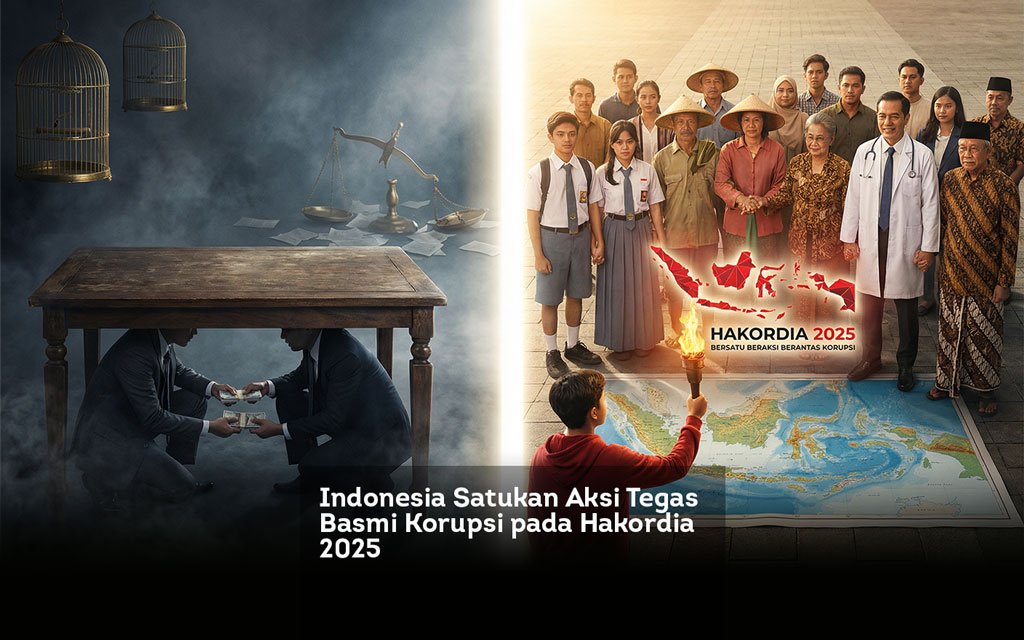 Indonesia Satukan Aksi Tegas Basmi Korupsi pada Hakordia 2025 locusonline featured image