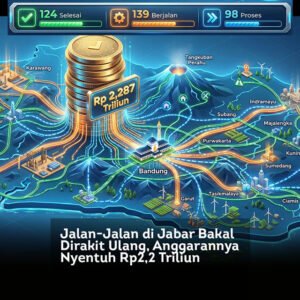 Jalan Jalan di Jabar Bakal Dirakit Ulang, Anggarannya Nyentuh Rp2,2 Triliun locusonline featured image