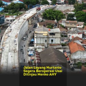 Jalan Layang Nurtanio Segera Beroperasi Usai Ditinjau Menko AHY locusonline featured image