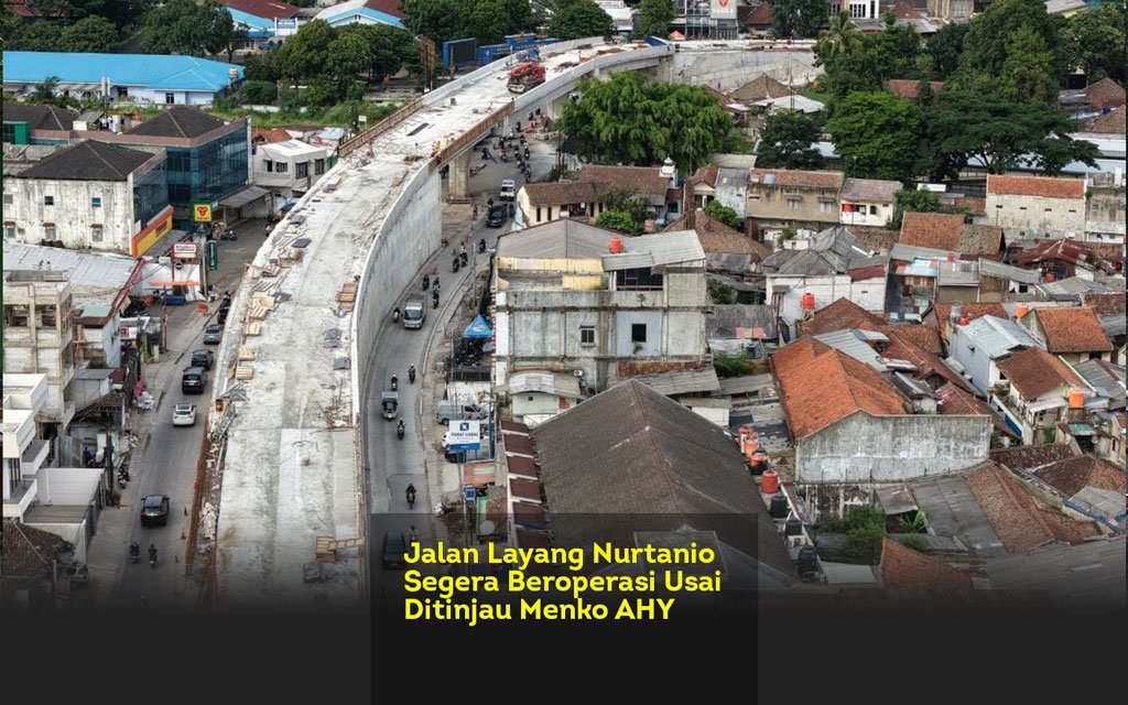 Jalan Layang Nurtanio Segera Beroperasi Usai Ditinjau Menko AHY locusonline featured image