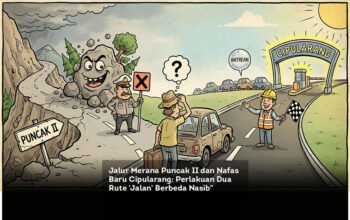 Jalur Merana Puncak II dan Nafas Baru Cipularang: Perlakuan Dua Rute ‘Jalan’ Berbeda Nasib”