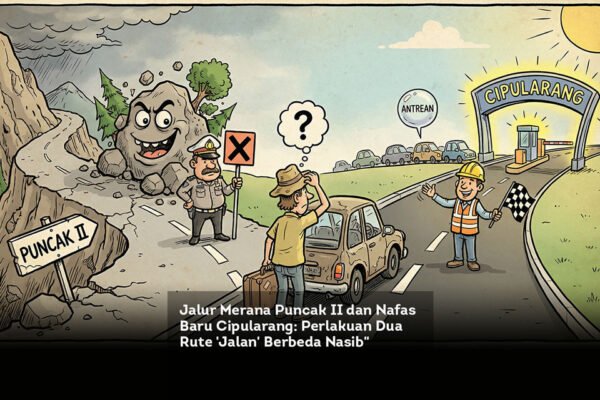 Jalur Merana Puncak II dan Nafas Baru Cipularang. Perlakuan Dua Rute Jalan Berbeda Nasib locusonline featured image