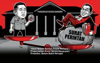 “Kami Belum Sentuh Pokok Perkara”: Praperadilan Erwin Soroti Kecacatan Prosedur, Bukan Bukti Korupsi