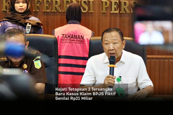 Kejati Tetapkan 2 Tersangka Baru Kasus Klaim BPJS Fiktif Senilai Rp21 Miliar locusonline featured image