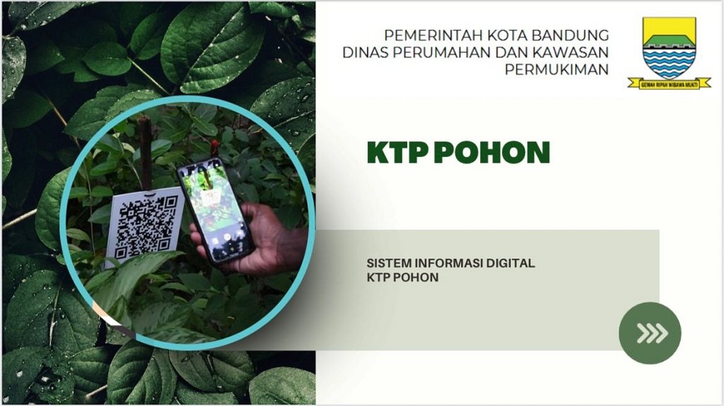 Kota Bandung Inovasi, Sekarang, Setiap Pohon Punya KTP Barcode