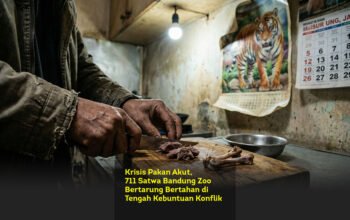Krisis Pakan Akut, 711 Satwa Bandung Zoo Bertarung Bertahan di Tengah Kebuntuan Konflik Pengelolaan