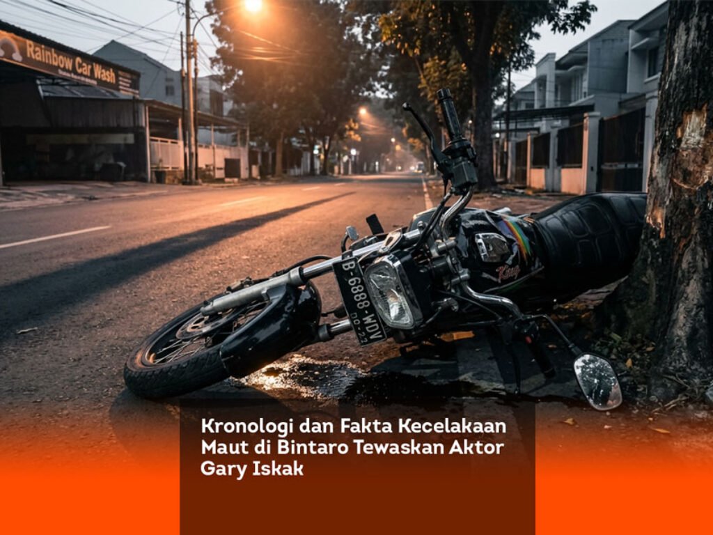 Kronologi dan Fakta Kecelakaan Maut di Bintaro Tewaskan Aktor Gary Iskak