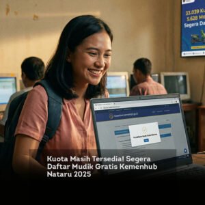 Kuota Masih Tersedia! Segera Daftar Mudik Gratis Kemenhub Nataru 2025 locusonline featured image