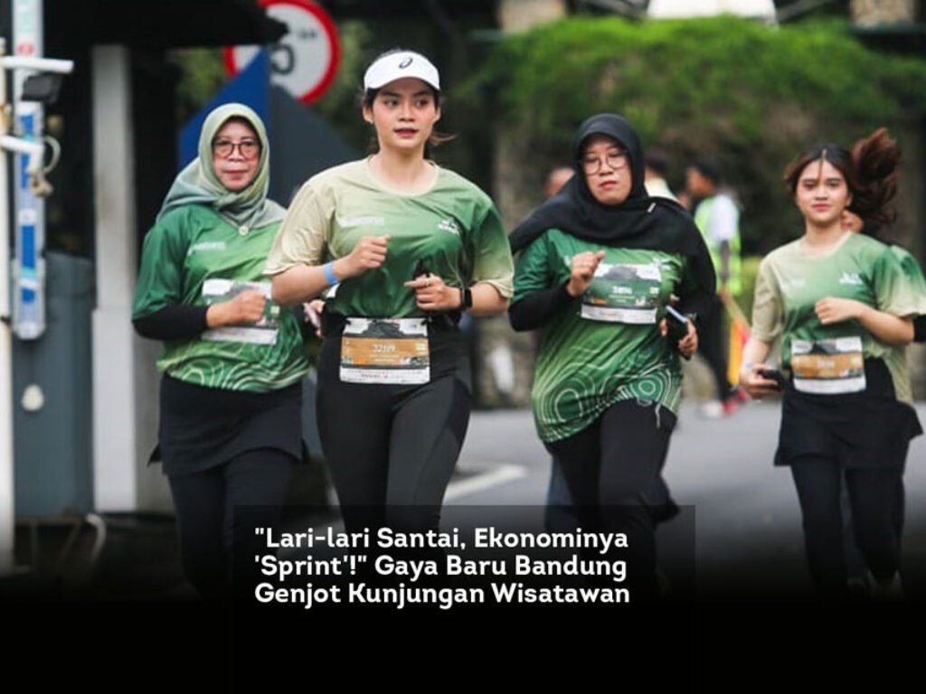 “Lari-lari Santai, Ekonominya ‘Sprint’!” Gaya Baru Bandung Genjot Kunjungan Wisatawan