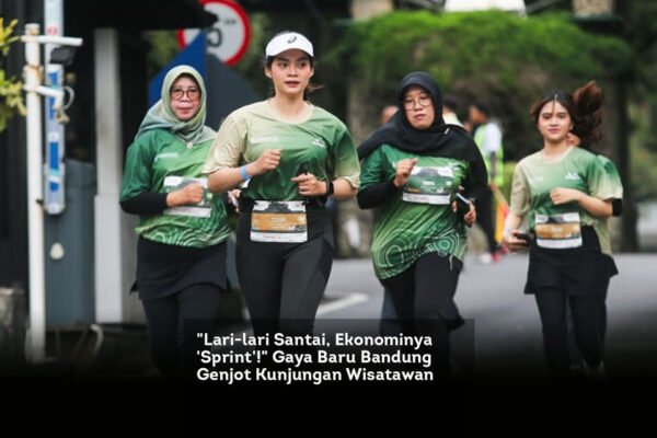 “Lari-lari Santai, Ekonominya ‘Sprint’!” Gaya Baru Bandung Genjot Kunjungan Wisatawan