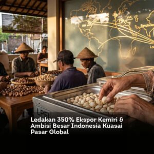 Ledakan 350% Ekspor Kemiri & Ambisi Besar Indonesia Kuasai Pasar Global locusonline featured image
