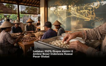 Ledakan 350% Ekspor Kemiri & Ambisi Besar Indonesia Kuasai Pasar Global