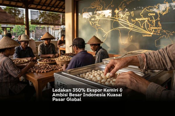 Ledakan 350% Ekspor Kemiri & Ambisi Besar Indonesia Kuasai Pasar Global locusonline featured image