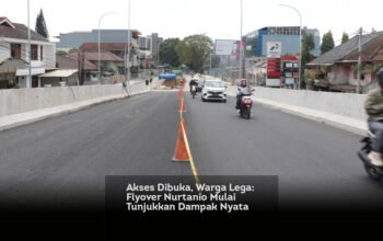 Macet di Gang Rumah Hilang, Penjual Pinggir Jalan Tersenyum. Flyover Nurtanio Akhirnya Tumbuh dan Mulai Bekerja locusonline featured image