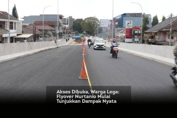 Macet di Gang Rumah Hilang, Penjual Pinggir Jalan Tersenyum. Flyover Nurtanio Akhirnya Tumbuh dan Mulai Bekerja locusonline featured image