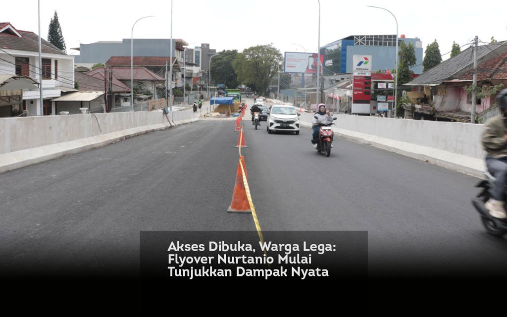 Macet di Gang Rumah Hilang, Penjual Pinggir Jalan Tersenyum. Flyover Nurtanio Akhirnya Tumbuh dan Mulai Bekerja locusonline featured image