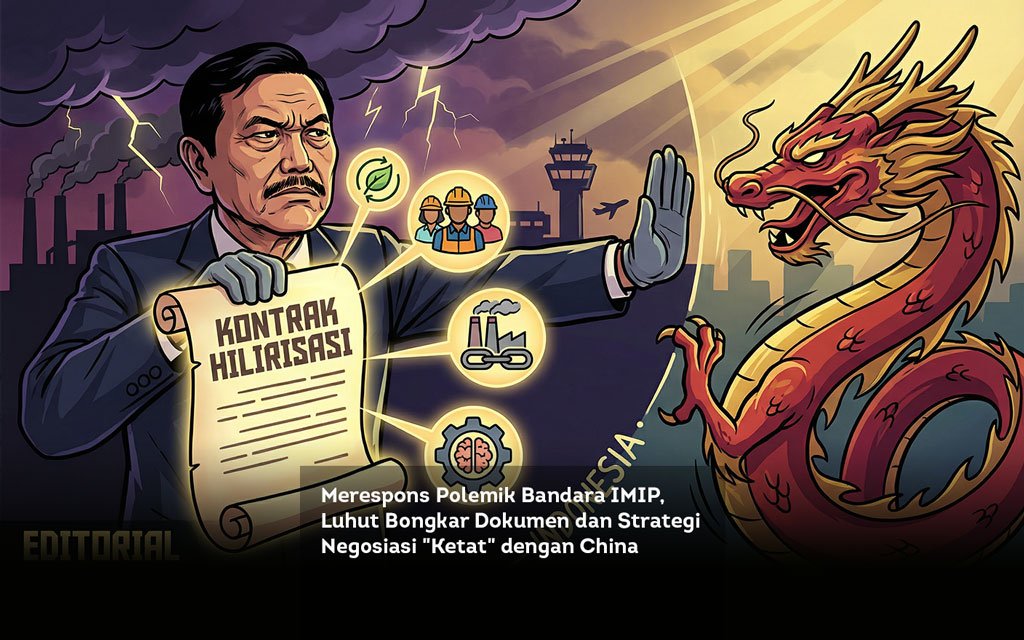Merespons Polemik Bandara IMIP, Luhut Bongkar Dokumen dan Strategi Negosiasi Ketat dengan China locusonline featured image