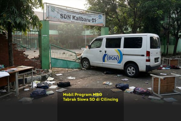 Ternyata Bukan Sopir Tetap! Fakta Mengejutkan di Balik Mobil BGN Seruduk SDN Kalibaru 01