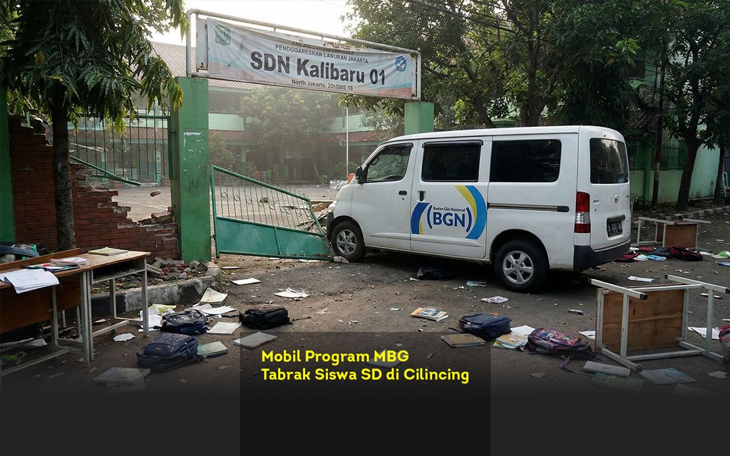 Mobil Program MBG Tabrak Siswa SD di Cilincing locusonline featured image