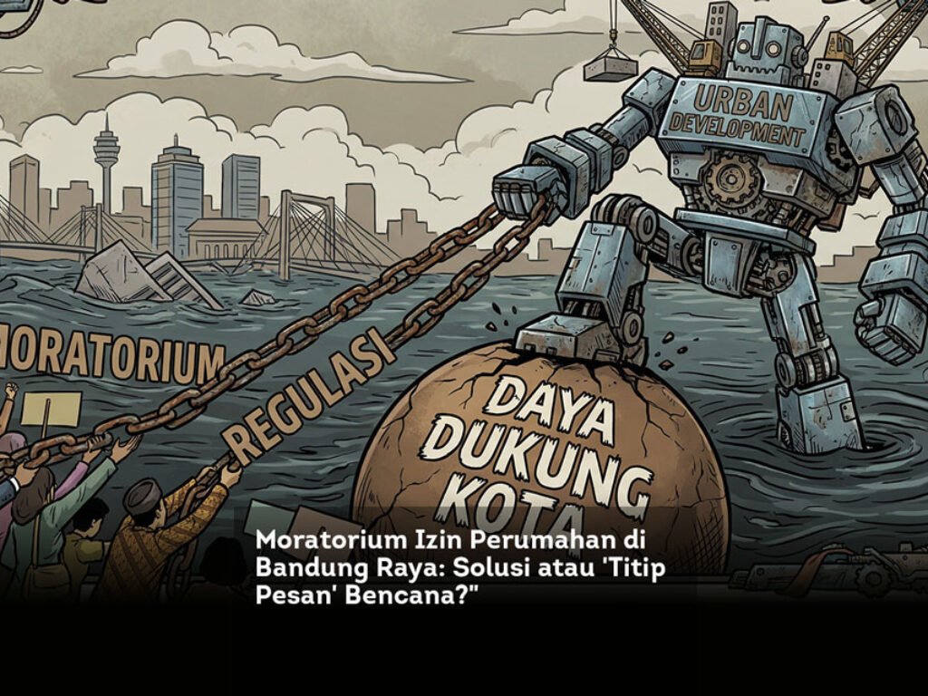 Moratorium Izin Perumahan di Bandung Raya: Solusi atau ‘Titip Pesan’ Bencana?”