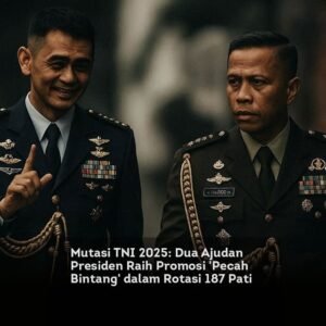 Mutasi TNI 2025 Dua Ajudan Presiden Raih Promosi Pecah Bintang dalam Rotasi 187 Pati locusonline featured image