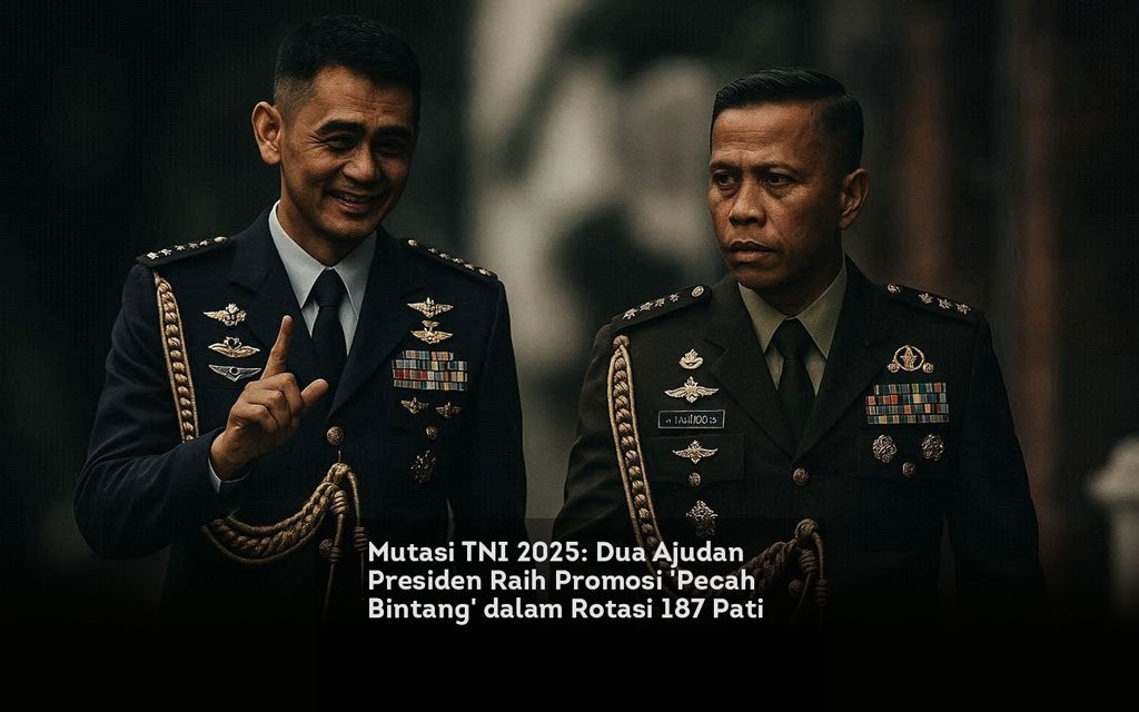 Mutasi TNI 2025 Dua Ajudan Presiden Raih Promosi Pecah Bintang dalam Rotasi 187 Pati locusonline featured image