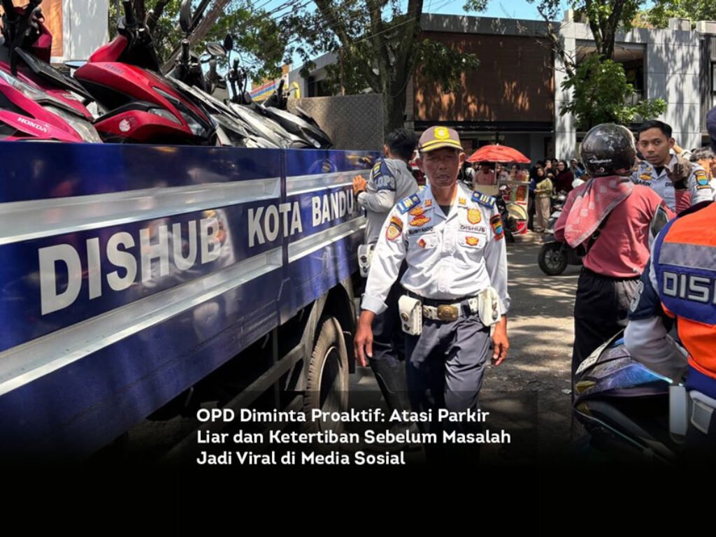 OPD Diminta Proaktif: Atasi Parkir Liar dan Ketertiban Sebelum Masalah Jadi Viral di Media Sosial