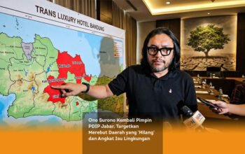Ono Surono Kembali Pimpin PDIP Jabar, Targetkan Merebut Daerah yang Hilang dan Angkat Isu Lingkungan locusonline featured image