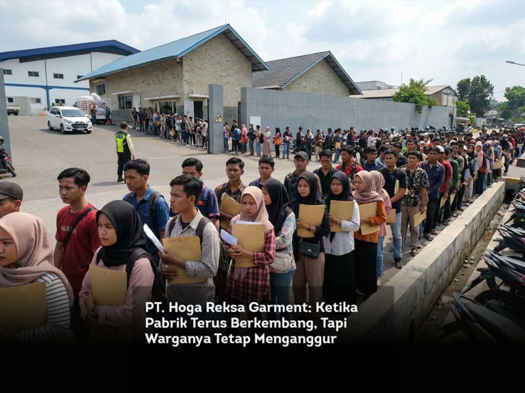 Ketika Pabrik Terus Berkembang, Tapi Warganya Tetap Menganggur