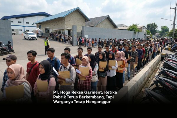 Ketika Pabrik Terus Berkembang, Tapi Warganya Tetap Menganggur