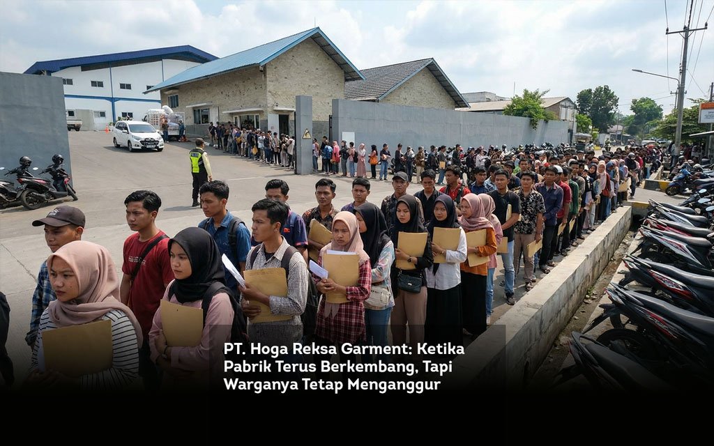 PT. Hoga Reksa Garment, Ketika Pabrik Terus Berkembang, Tapi Warganya Tetap Menganggur locusonline featured image