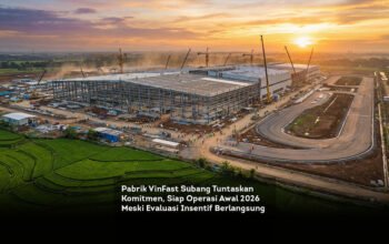 Pabrik VinFast Subang Tuntaskan Komitmen, Siap Operasi Awal 2026 Meski Evaluasi Insentif Berlangsung locusonline featured image