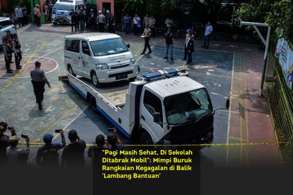 Pagi Masih Sehat, Di Sekolah Ditabrak Mobil. Mimpi Buruk Rangkaian Kegagalan di Balik Lambang Bantuan locusonline featured image