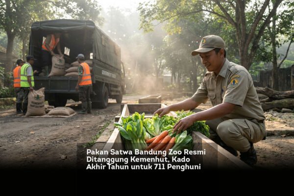 Pakan Satwa Bandung Zoo Resmi Ditanggung Kemenhut, Kado Akhir Tahun untuk 711 Penghuni locusonline featured image