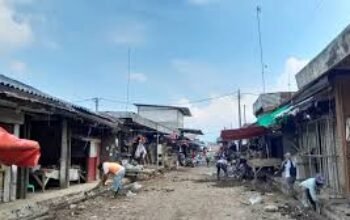 Pasar Ciawitali Akhirnya Disolek Bukan Kiosnya Tapi Salurannya Dulu