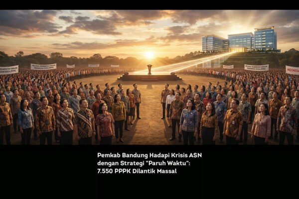 Pemkab Bandung Hadapi Krisis ASN dengan Strategi Paruh Waktu 7.550 PPPK Dilantik Massal locusonline featured image